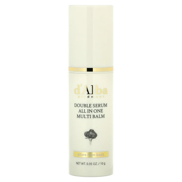 d'Alba Double Serum All in One Multi Balm, 0.35 oz (10 g