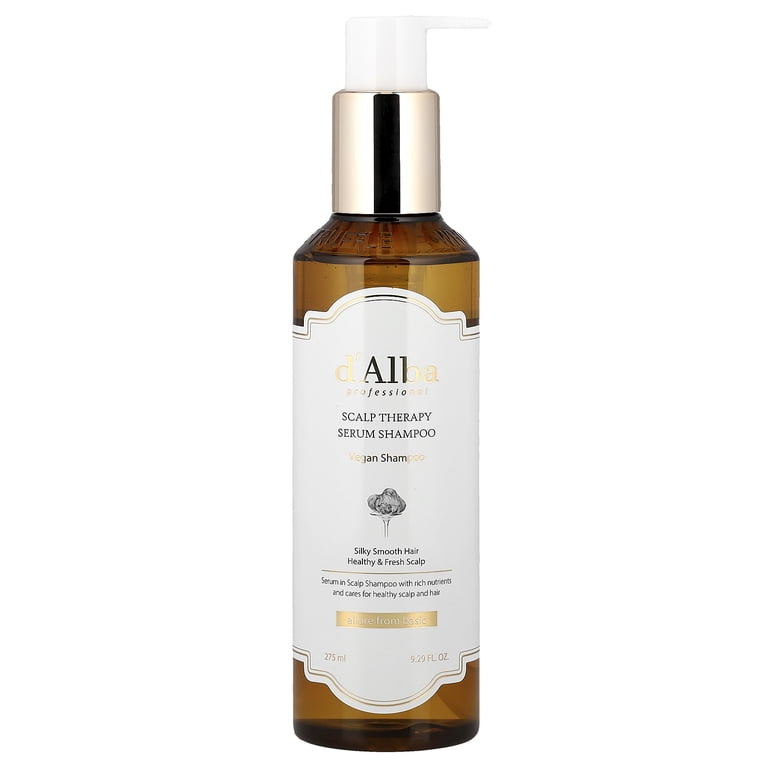 d'Alba, Scalp Therapy Serum Shampoo, 9.29 fl oz, Vegan White