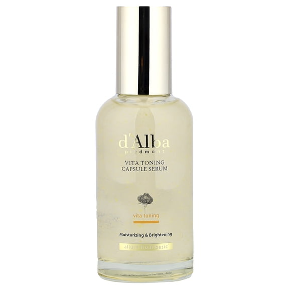 d'Alba Vita Toning Capsule Serum, 3.38 fl oz (100 ml)