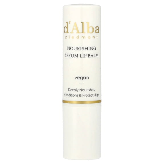 d'Alba White Truffle Nourishing Serum Lip Balm, 0.12 oz (3.6 g)