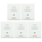 dAlba White Truffle Nourishing Treatment Beauty Mask, 5 Sheet Masks, 0.84 fl oz 25 ml Each