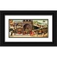 thumbnail image 1 of d Antonio, Biagio 24x13 Black Ornate Wood Framed with Double Matting Museum Art Print Titled - The Story of Joseph, 1 of 4