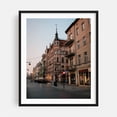 thumbnail image 1 of Łódź Architectural 04 - Łódź Łódzkie Poland Photography Architecture City Street Photography Cityscape Vintage Scenic Black Framed Wall Art Print 11 x 14 inches, 1 of 4