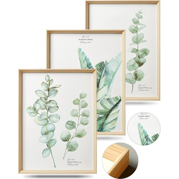 d Boho Wall Art for Bedroom,Abstract Canvas Wall Decor,12x16IN Minimalist High Wood Design Prints for Living Room,Bathroom Set of 3