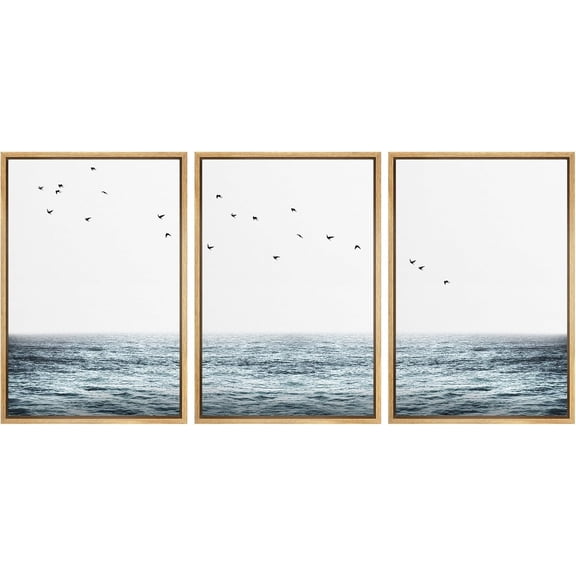 d Canvas Print Wall Art Set Joshua Tree Desert Landscape Road Trip Texas Nature Wilderness Photography Modern Art Decorative Minimalist Floral Botanical for Bedroom - 24"x36"x3 Natural