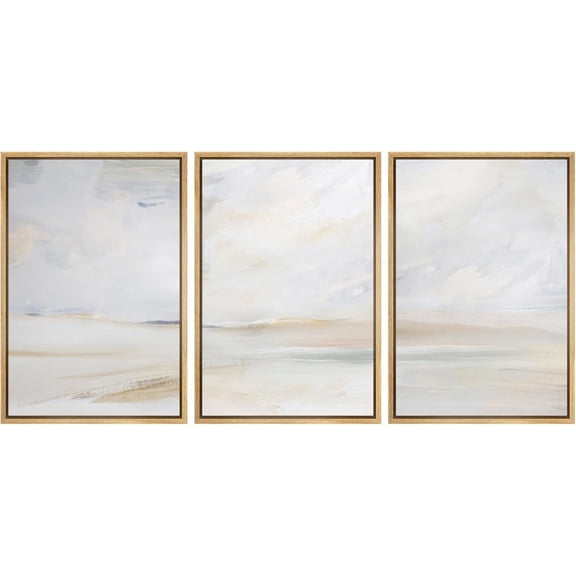 d Canvas Print Wall Art Set Joshua Tree Desert Landscape Road Trip Texas Nature Wilderness Photography Modern Art Decorative Minimalist Floral Botanical for Bedroom - 24"x36"x3 Natural