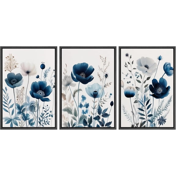 d Canvas Print Wall Art Set Joshua Tree Desert Landscape Road Trip Texas Nature Wilderness Photography Modern Art Decorative Minimalist Floral Botanical for Bedroom - 24"x36"x3 Natural