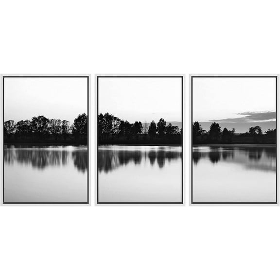 d Canvas Print Wall Art Set Joshua Tree Desert Landscape Road Trip Texas Nature Wilderness Photography Modern Art Decorative Minimalist Floral Botanical for Bedroom - 24"x36"x3 Natural