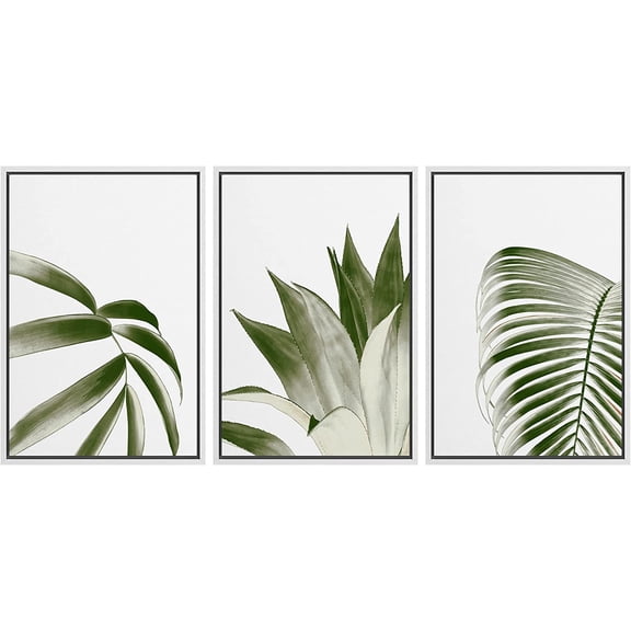 d Canvas Print Wall Art Set Joshua Tree Desert Landscape Road Trip Texas Nature Wilderness Photography Modern Art Decorative Minimalist Floral Botanical for Bedroom - 24"x36"x3 Natural