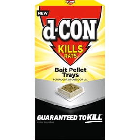 d-CON Rat Bait Pellet Trays, 2 Count