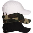 thumbnail image 1 of d&i plain dad hat 100% cotton unstructured hat men women adjustable strap, 1 of 4