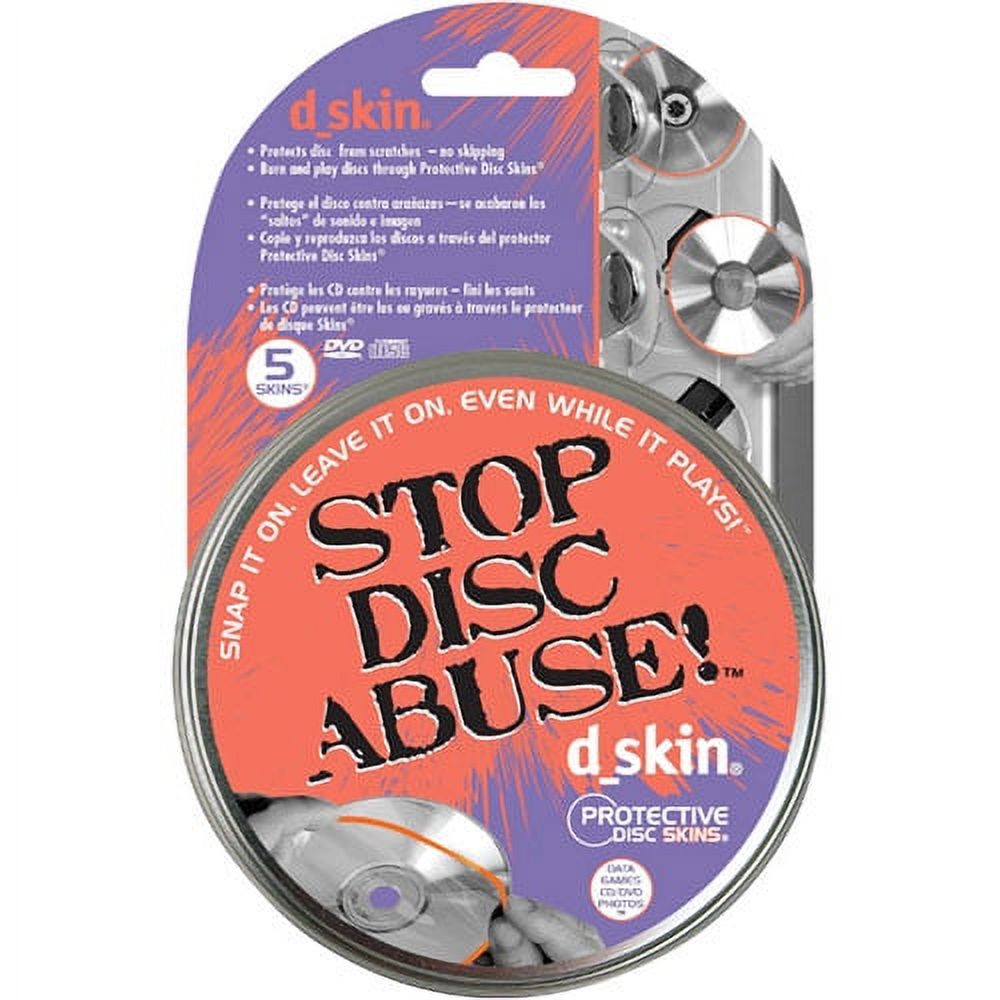 d_skin Protective Disc Skins, 5-pack - image 1 of 3