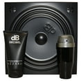 thumbnail image 1 of dB Decibel by Loris Azzaro for Men - 2 Pc Gift Set 3.4oz EDT Spray, 5oz Hair and Body Shampoo, 1 of 3