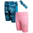 thumbnail image 1 of dELiA*s Girls' Active Shorts - 2 Pack Performance Bermuda Bike Shorts with Headband, 1 of 7