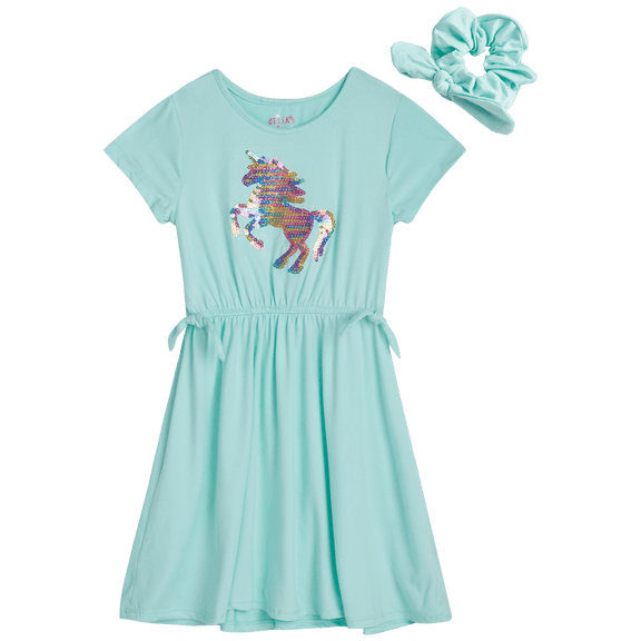 dELiA*s Girls' Dress - Super Soft Yummy Casual Sundress with Headband (Size: 4-16)