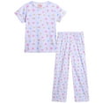 thumbnail image 1 of dELiA*s Girls' Pajamas - 2 Piece Snug Fit Pointelle Floral Bow Pajamas Set for Girls (Sizes: 4-16), 1 of 7