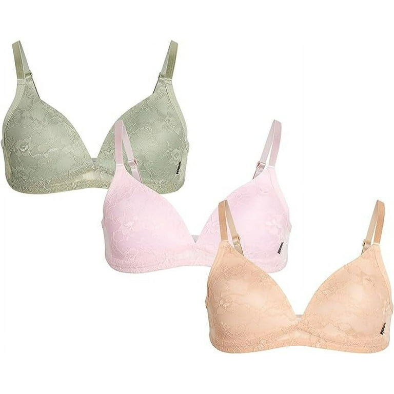 dELiA*s Girls' Training Bra - 3 Pack A-Cup Molded Wire-Free