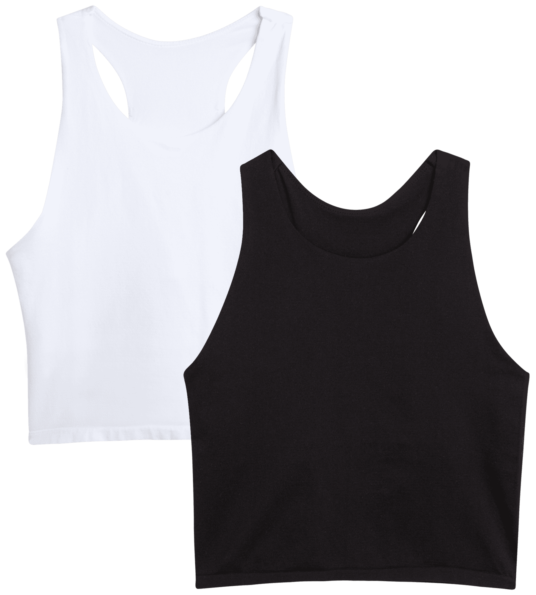 dELiA*s Girls' Training Bra Longline Cami Bralette Seamless Crop