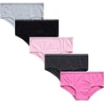 thumbnail image 1 of dELiA*s Girls’ Underwear – 5 Pack Stretch Cotton Boyshort Panties (6-14), 1 of 7