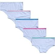 DELIA*S Girls’ Underwear – 5 Pack Stretch Cotton Boyshort Panties (6-14)