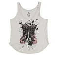 thumbnail image 1 of dELiA*s Womens Boots Paint Splatter Tank Top, Grey, Small, 1 of 2