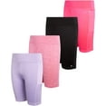 thumbnail image 1 of dELiAs Girls' Active Shorts - 4 Pack Basic Performance Bike Shorts (Big Girl), 1 of 7