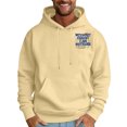 thumbnail image 1 of dGslk Men's Hooded Casual Hoodie Beige L, 1 of 1
