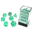 thumbnail image 1 of dICE Borealis Light Green/Gold Luminary Polyhedral 7-Die Set (27575), 1 of 2