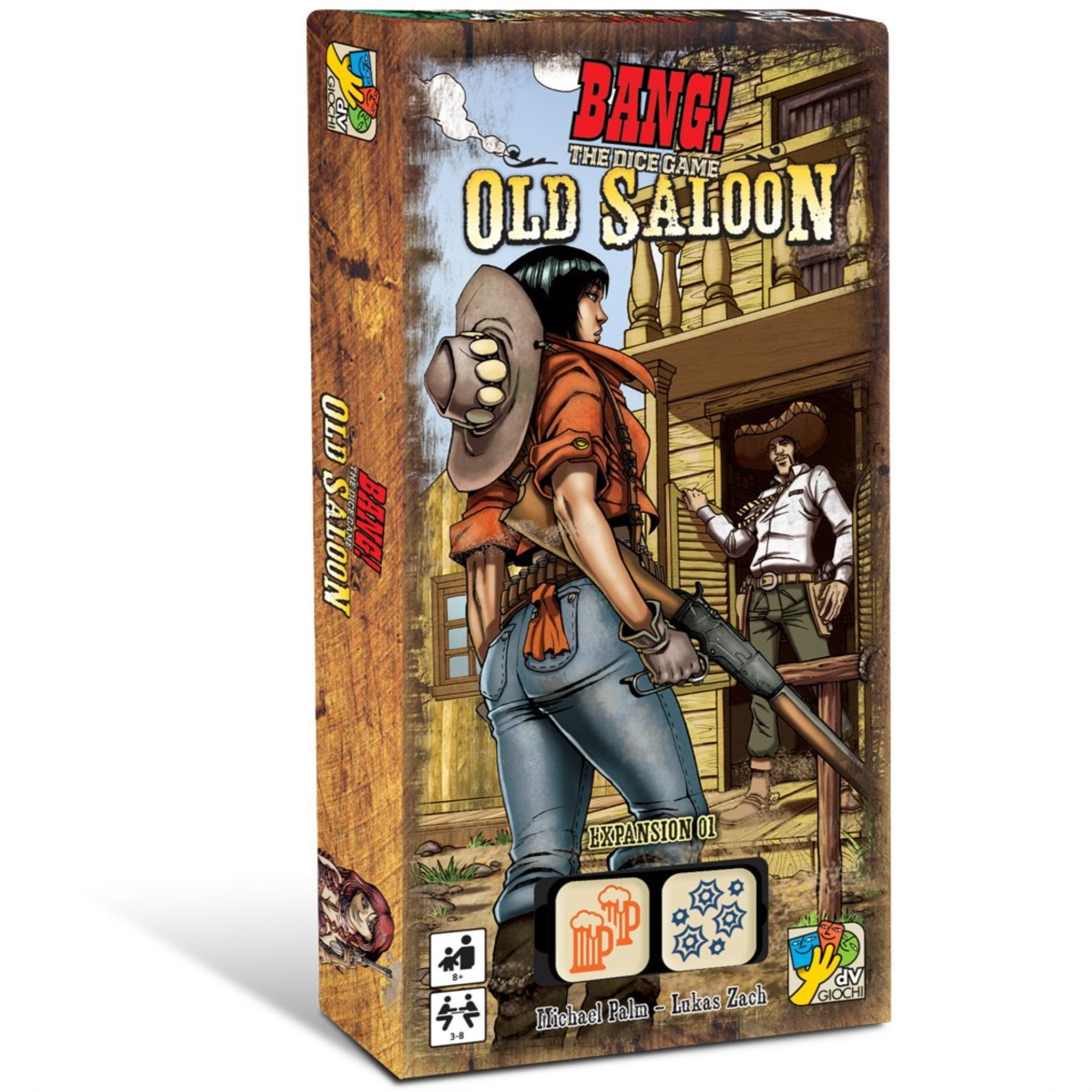 dV Giochi Bang! The Dice Game: Old Saloon dV Giochi Bang! The Dice Game: Old Saloon