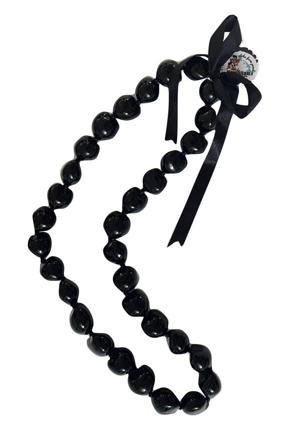 da Hawaiian Store Kukui Nut Necklace Lei (Choose from Many Styles)