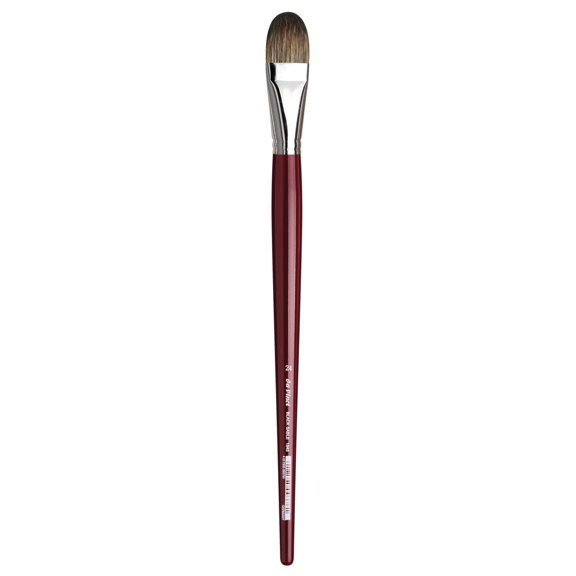 da Vinci Brush Black Sable Oil Brush, Filbert, 24