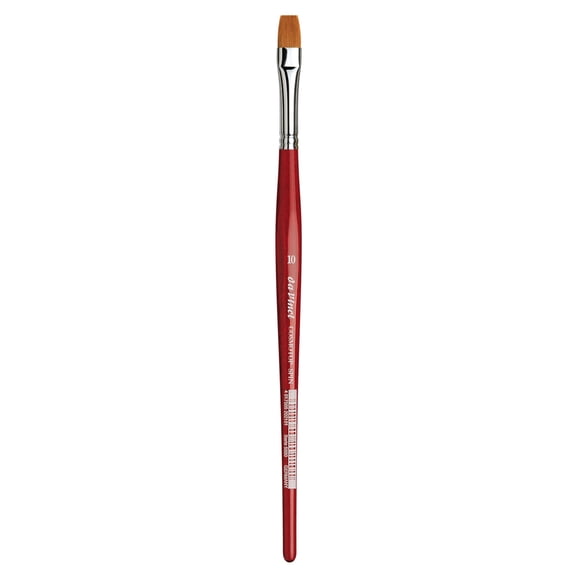 da Vinci Brush Cosmotop Spin Brush, Flat, 10
