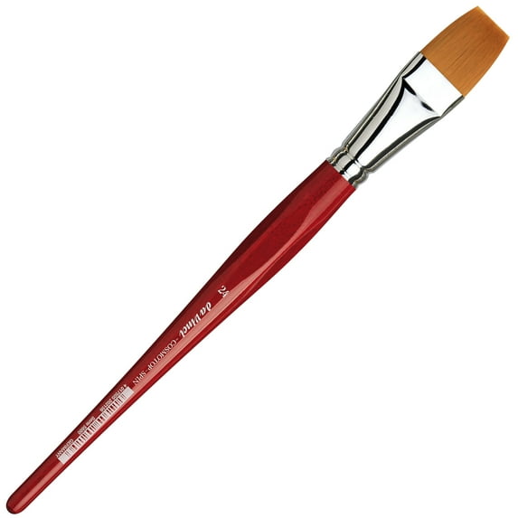 da Vinci Brush Cosmotop Spin Brush, Flat, 24