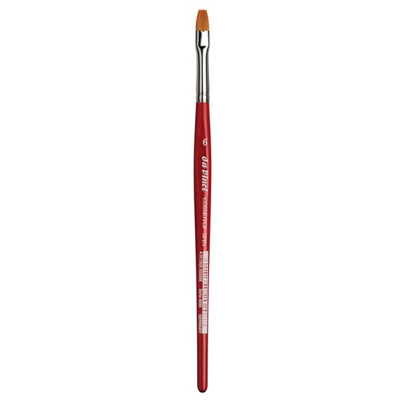 da Vinci Brush Cosmotop Spin Brush, Flat, 6