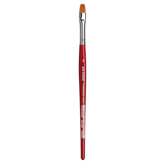 da Vinci Brush Cosmotop Spin Brush, Flat, 8