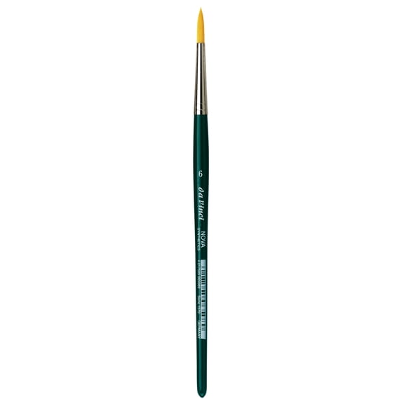 da Vinci Brush NOVA Synthetic Watercolor Brush, Round, 6