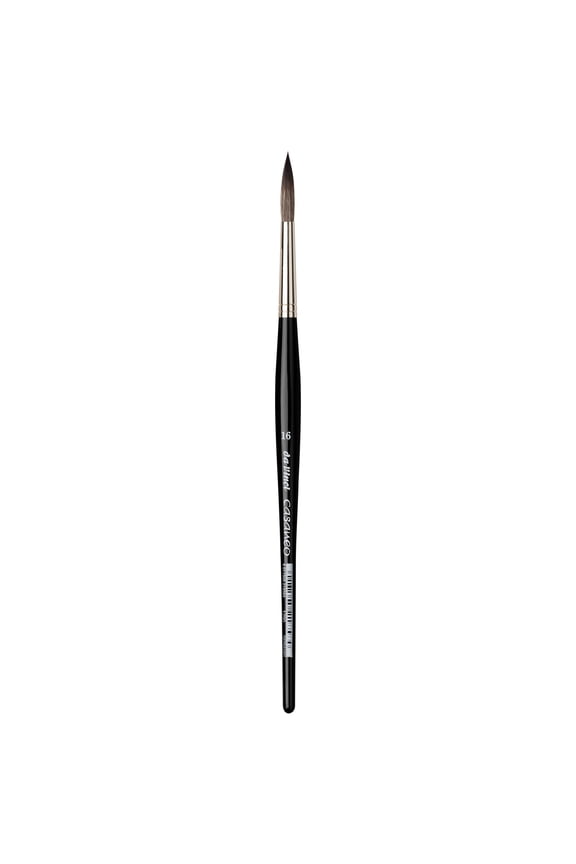 CASANEO Rigger, Extra Soft Synthetics, Watercolor & Acrylic, Liner, Series 1290, Size 16