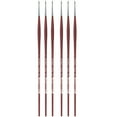 thumbnail image 1 of da Vinci COLLEGE Student Brush, Synthetic, Acrylic & Oil, Round, Series 8730, Size 1, Pack of 6, 1 of 3