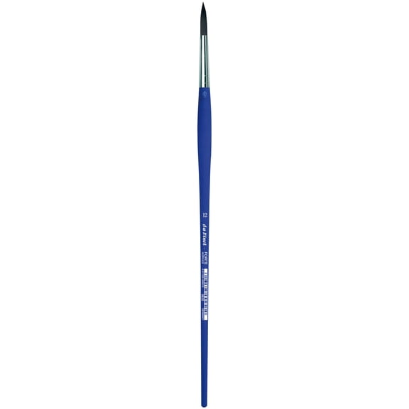 da Vinci FORTE-Acrylics Student Brush, Synthetic, Acrylic & Oil, Round, Series 8630, Size 12