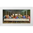 thumbnail image 1 of da Vinci, Leonardo 18x11 White Modern Wood Framed Museum Art Print Titled - The Last Supper Original, 1 of 4