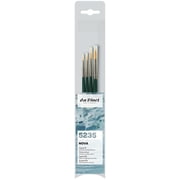 da Vinci NOVA Model Painting Brushes, Synthetic, All Paint Types, Round, Series 1570, Assorted Sizes, 4 Brush Set