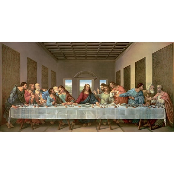 da Vinci-The Last Supper Poster Print - Collection Masters (36 x 18)