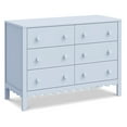 thumbnail image 1 of daVinci Sammy Scallop 6-Drawer Dresser in Powder Blue, 1 of 5