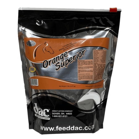 dac Orange Superior Vitamin and Mineral Supplement for Horses 5 LBS