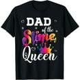 thumbnail image 1 of dad of the slime queen crown Birthday Matching Party outfit T-Shirt, 1 of 4