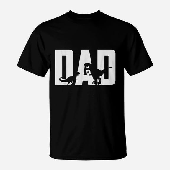 dadsaurus-dinosaur-dad-fathers-day-gift-dinosaur-dad-t-S1Hirt