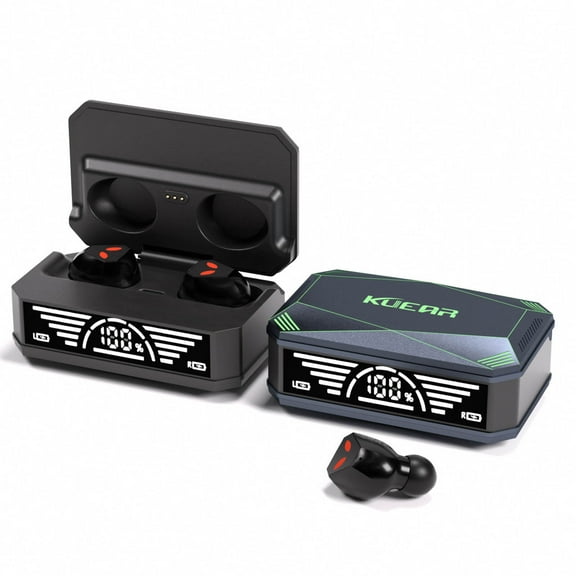 Wireless Earbuds, Bluetooth 5.3 in Ear Buds Light-Weight Headphones with Deep Bass Sound,48 Hours Playtime Headset,Clear Calls Earphones with Mics for Sports Workout