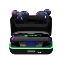Wireless Earbuds Bluetooth Headphones, Ear Buds with Deep Bass, 40H Long Playtime, Power Display, IPX7 Waterproof in Ear Earphone with Mic for Phone