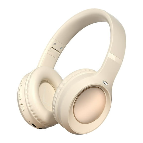 ANC On-Ear Active Noise Cancelling Wireless Bluetooth Headphones, 60 Hr Battery, Microphone, Works with iPhone Android