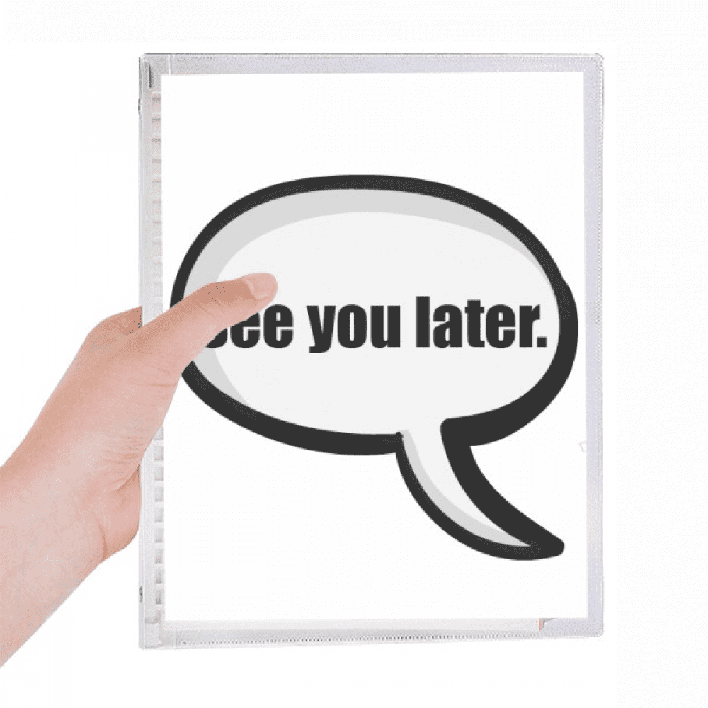 daily language chat happy greetings notebook loose diary refillable journal statiry